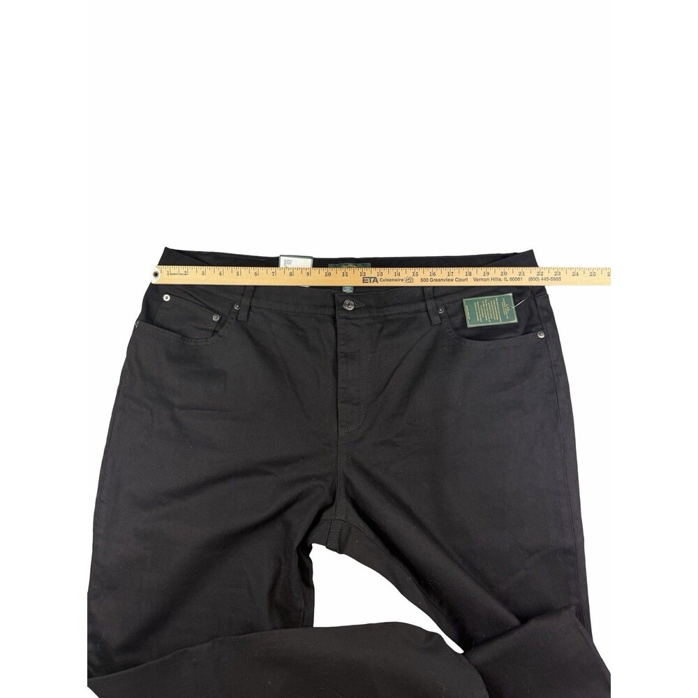 NWT Ralph Lauren Jeans Co Black Classic Straight Jeans Womens Size 22W x 31 - Picture 5 of 8